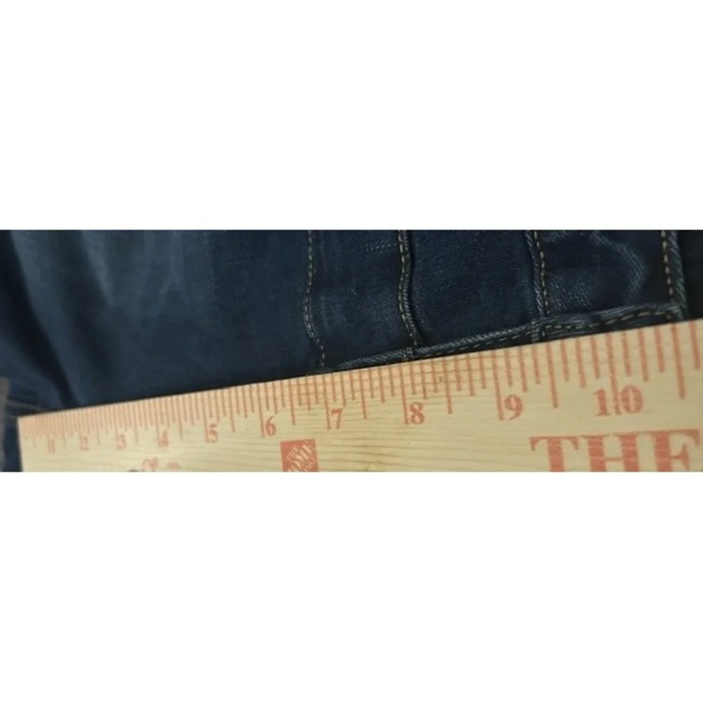 High Rise Sculpting Skinny Jeans Dark‎ Wash Slimming Streetwear Juniors Size 13